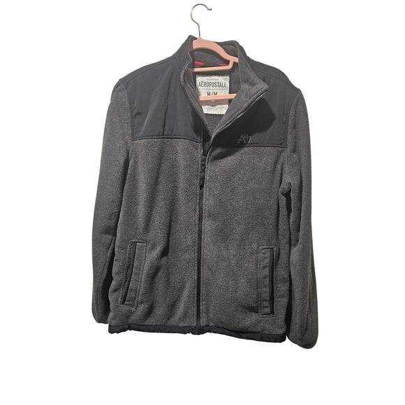 Men's Aeropostale Fleece Jacket Size M - Picture 1 of 6